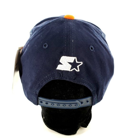 Starter NFL Denver Broncos Snapback The Right Hat Cotton Orange/Blue New w/ Tag- - Picture 6 of 7